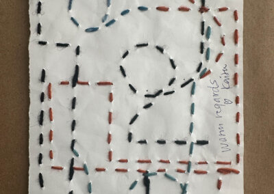 dear future letter stitched back