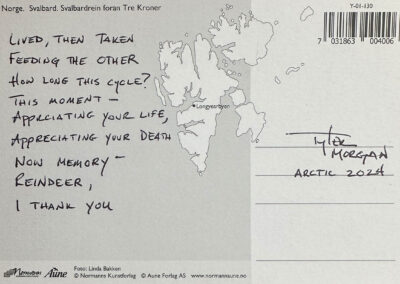 dear future letter post card back