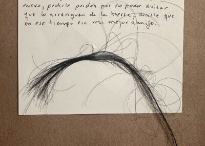 dear future letter with hair