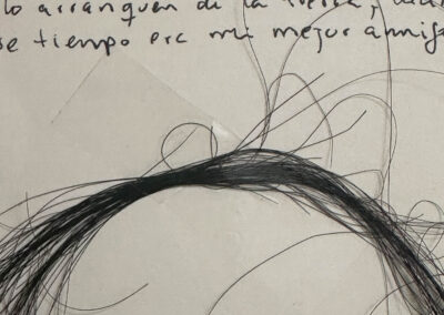 dear future letter with hair